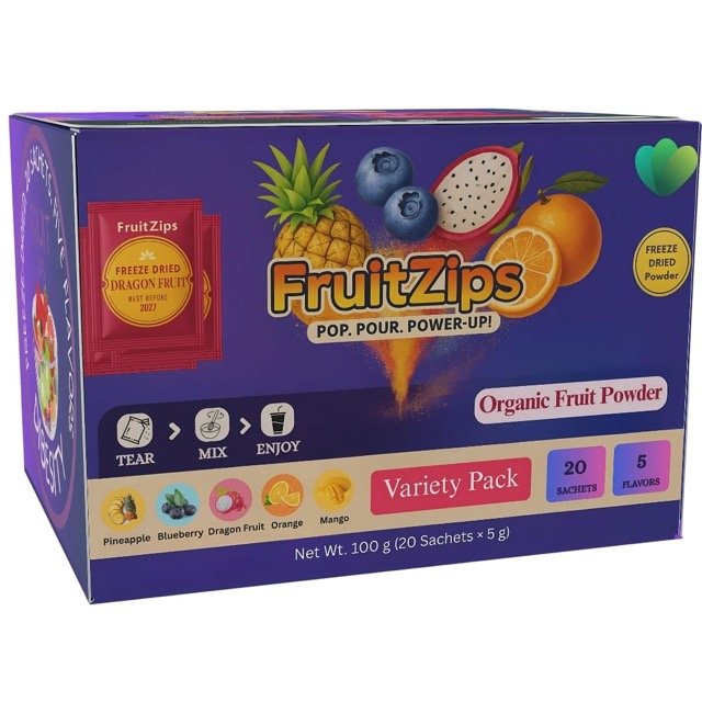Organic Freeze Dried Fruit Powder | Variety Pack